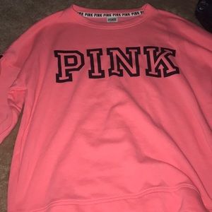 Pink Oversized Pullover